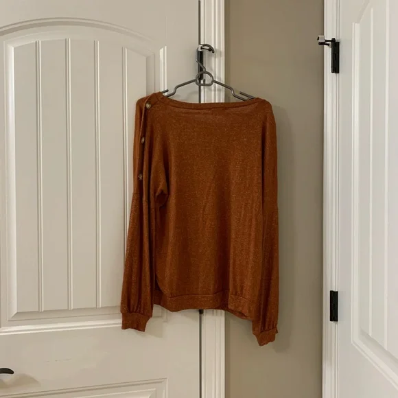 Rust Drop shoulder sweater size S - Picture 6 of 6